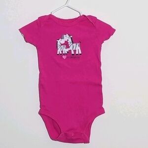 Carter's Zebra Mommy Onesie Bodysuit 9m